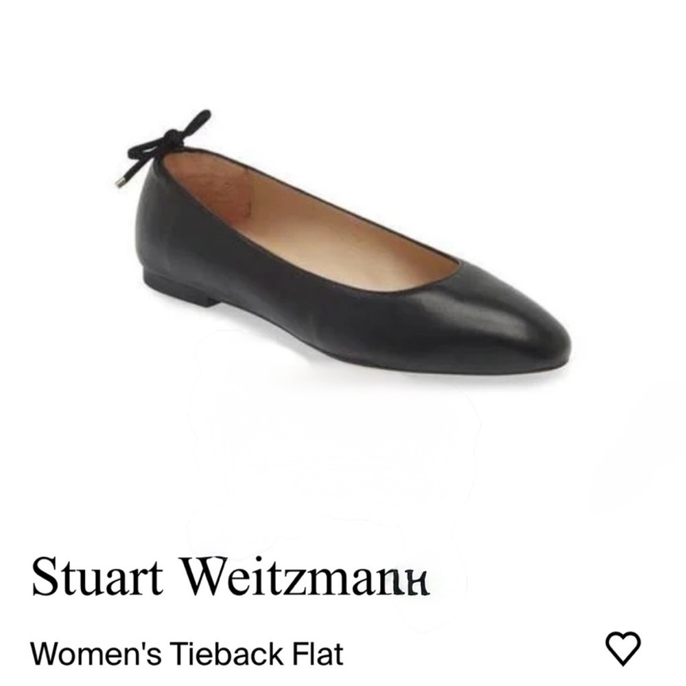 Stuart Weitzman
Women's Tieback Flat black size 8B gently used